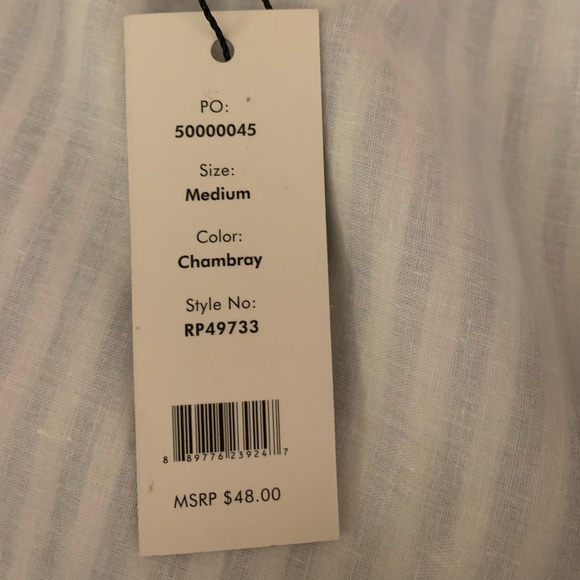 Blue and white stripe Rampage dress - Picture 2 of 5